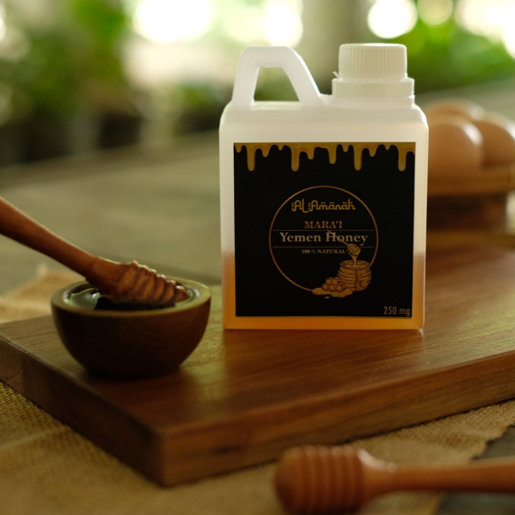 

GARANSI KEASLIAN! Madu Yaman Mara'i 250 gr MADU ASLI MURNI 100%