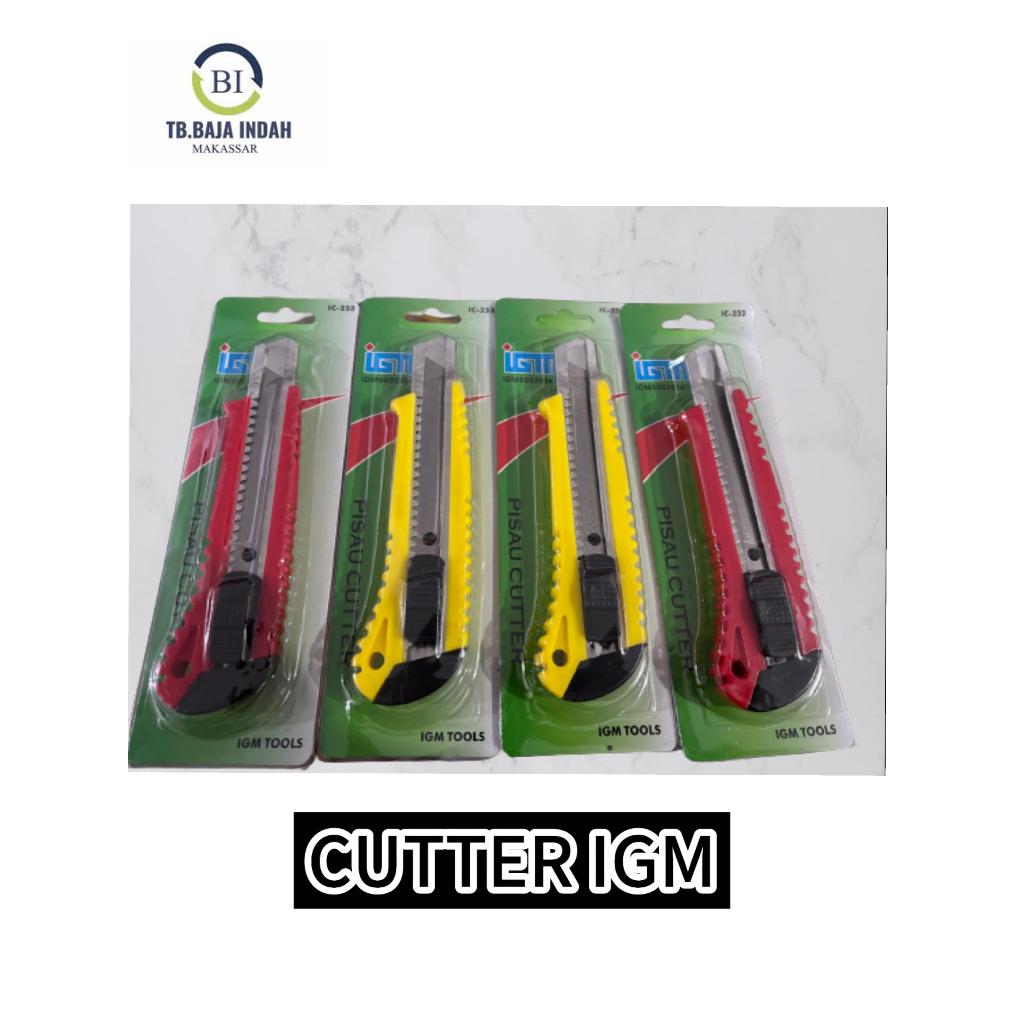 

Pisau Cutter IGM IC-233 Original /Cutter Besar