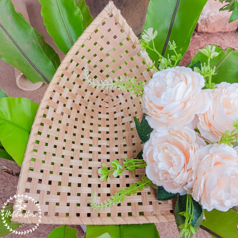 Pincuk Bambu | pincuk pecel | piring bambu