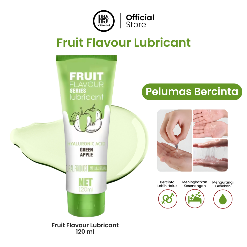Lubricant Fruit Flavour Sweet Scret Pelumas Vagina Pereda Nyeri Pelicin Hubungan Pelumas miss V