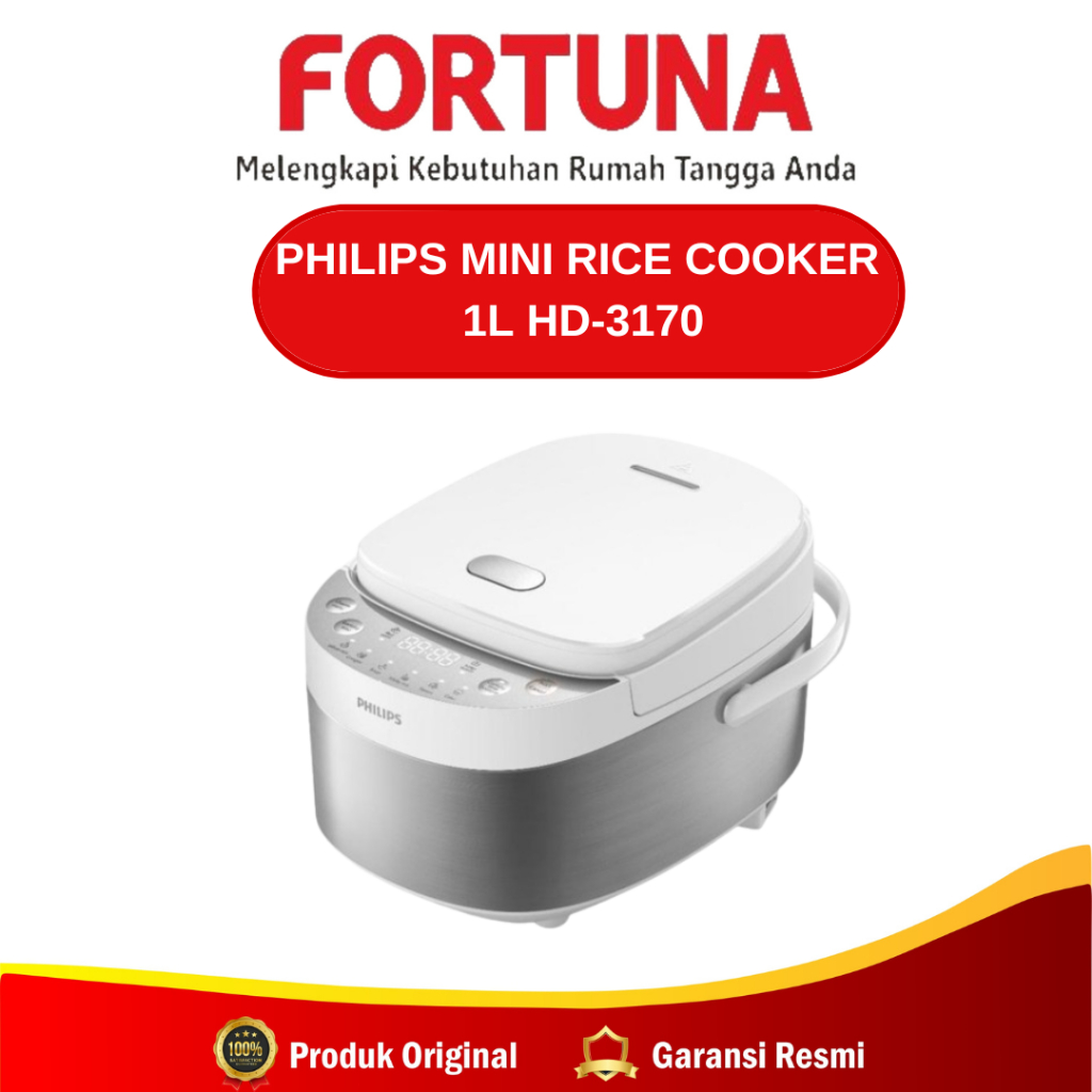 Philips Mini Rice Cooker 1L HD-3170
