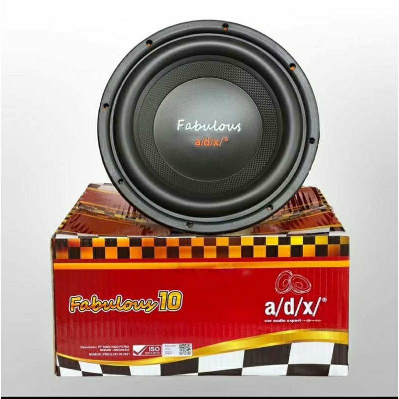 Subwoofer 10 Inch ADX FABULOUS Double Coil