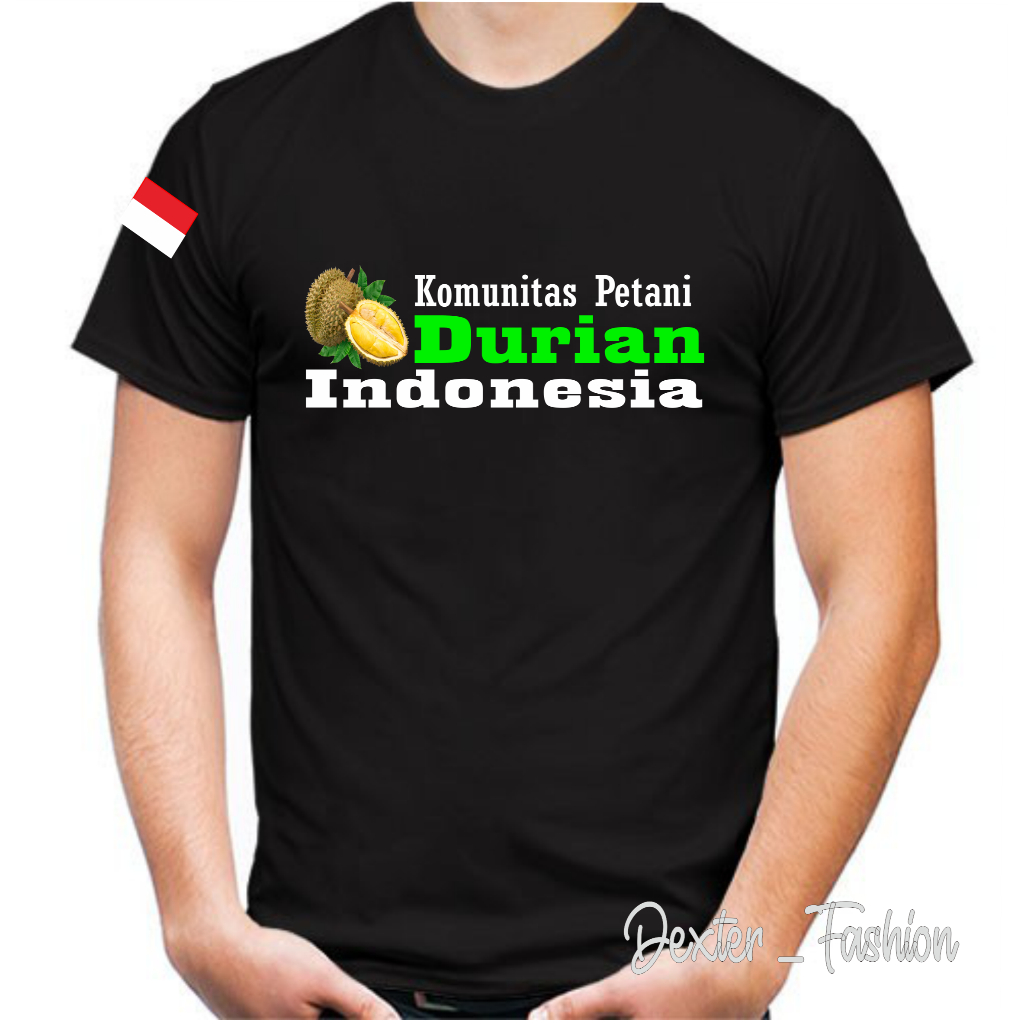 KAOS PETANI DURIAN BAJU PETANI DURIAN TERBARU BAHAN TEBAL | DEXTER STORE