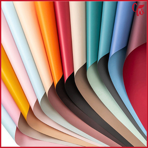 

Flower Wrapping Paper Dua Warna Bi Color Kertas Buket Bunga Florist Cellophane Bicolor Pastel KB6001