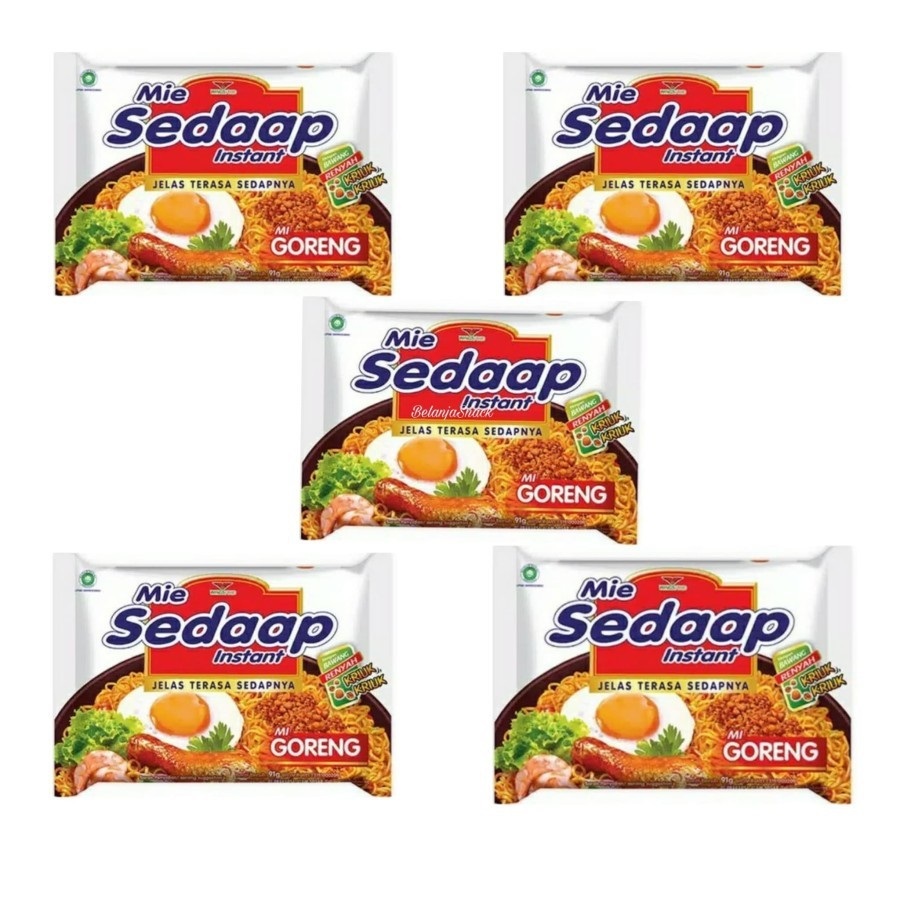

Promo Mi Instant Mie Sedaap Goreng isi 5