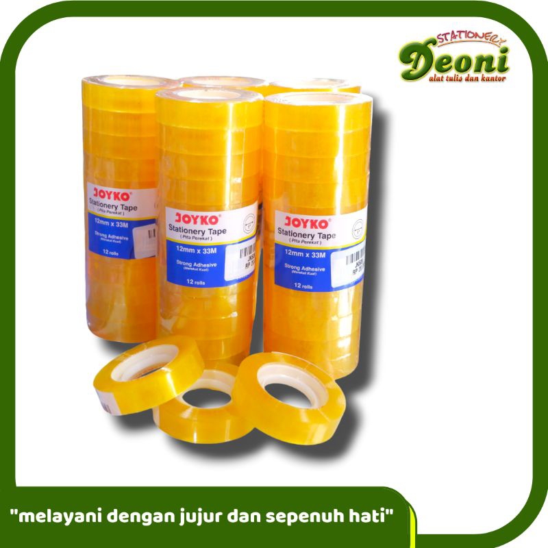 

Joyko Isolasi Bening 12mm x 3m Tebal
