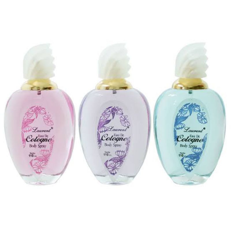 [ PROMO ] LAURENT Eau De Cologne Body Spray 110 ml Parfume Elegan Wangi Unisex 3 Varian WARNA