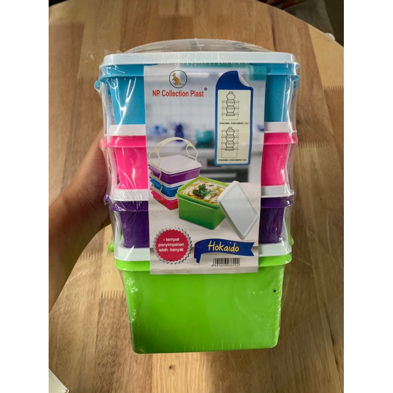 Rantang Susun Plastik Hokaido