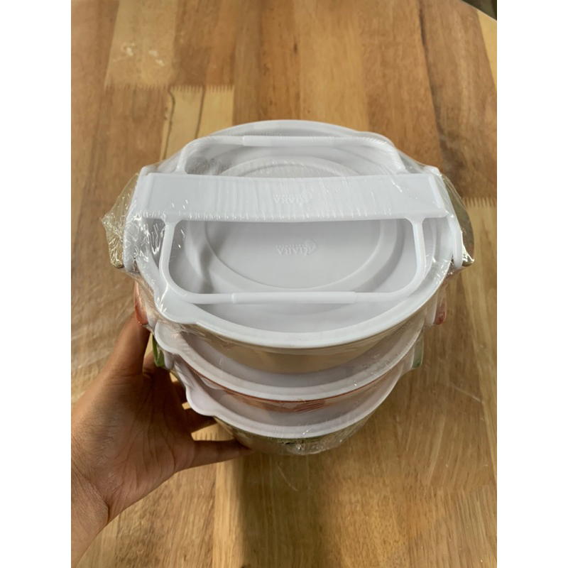 Rantang Susun Plastik Bulat