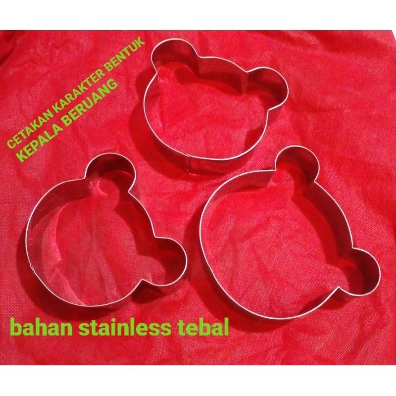 CETAKAN KUE/ROTI BERUANG