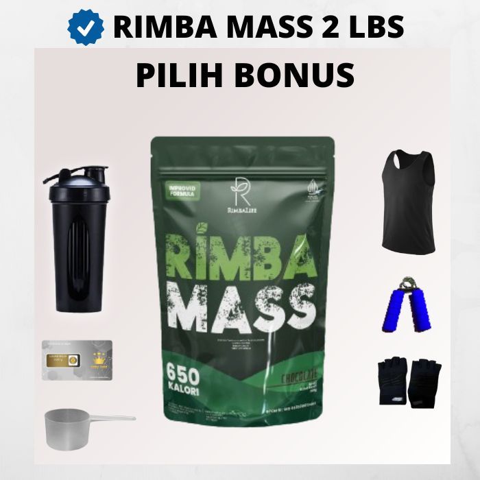 RIMBA MASS GAINER 900 GRAM RIMBALIFE SUSU PROTEIN BULKING RIMBAMASS 2 LBS SURABAYA SOPALPHA ECERAN P