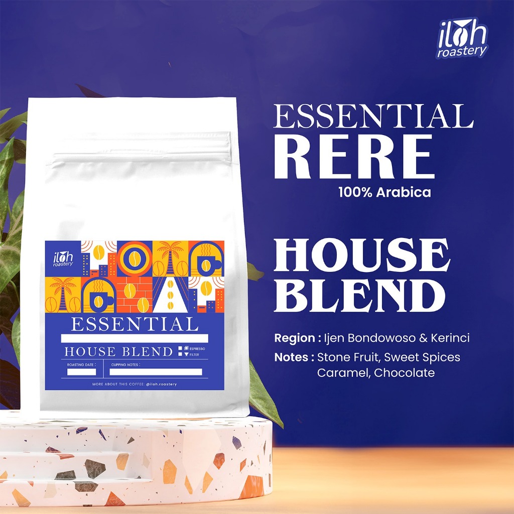 

House Blend Arabica, Essential Rere 150Gr