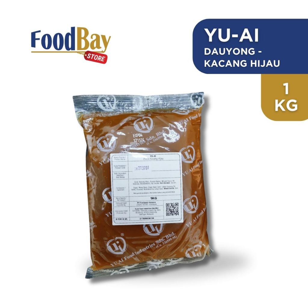 

YU-AI Isian Filling Pasta Kacang Hijau Dauyong 1 Kg