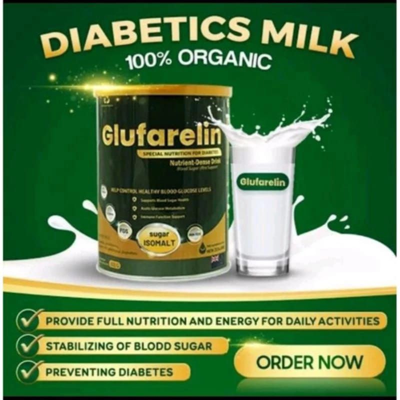 

Susu Diabet Glufarelin Gold Original - Susu Khusus Obat Diabetes Herbal Atasi Kencing Manis