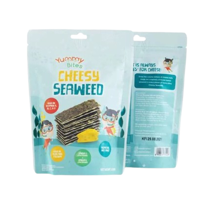 

Yummy Bites Cheesy Seaweed / Snack Rumput Laut Cemilan Anak 20 Gr