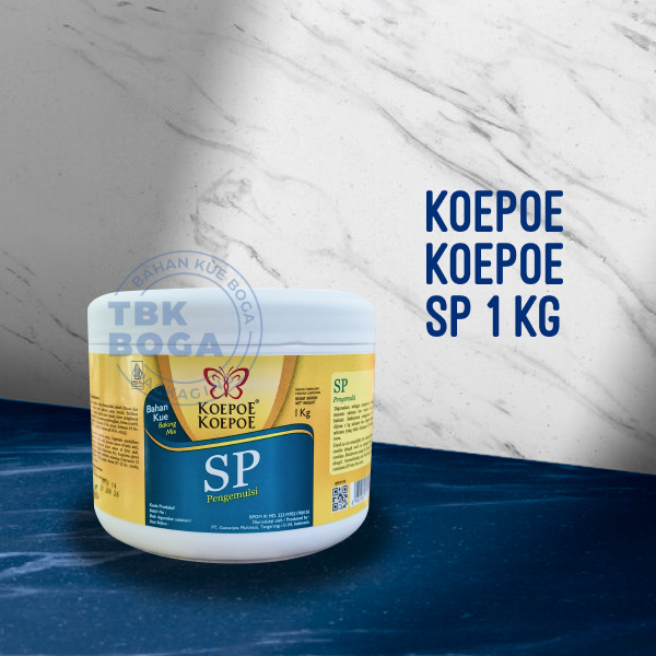 

Koepoe SP ( 1 kg ) Kupu Sponge Pengemulsi Pelembut Bolu Kopo