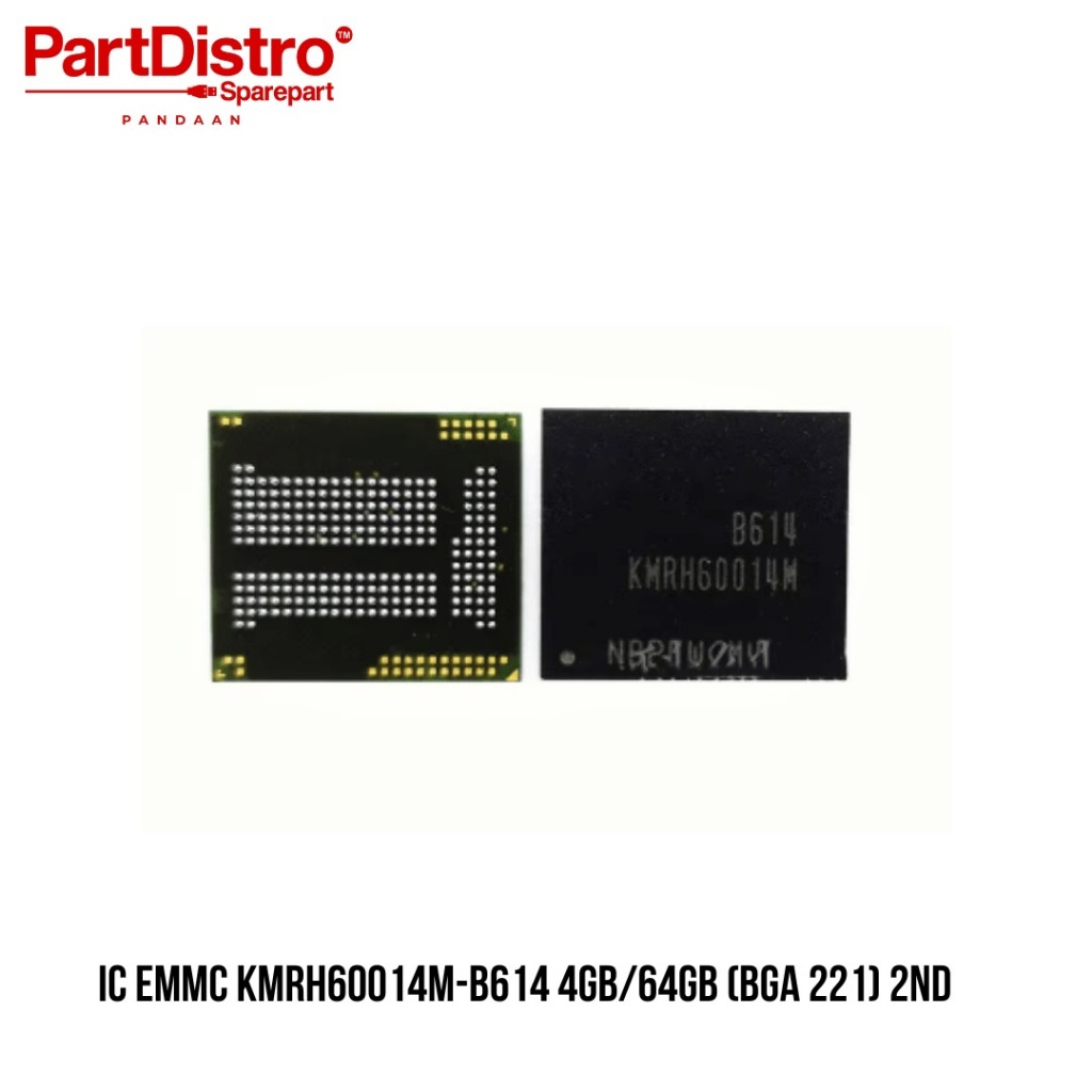 IC EMMC KMRH60014M-B614 4GB/64GB (BGA 221) 2ND