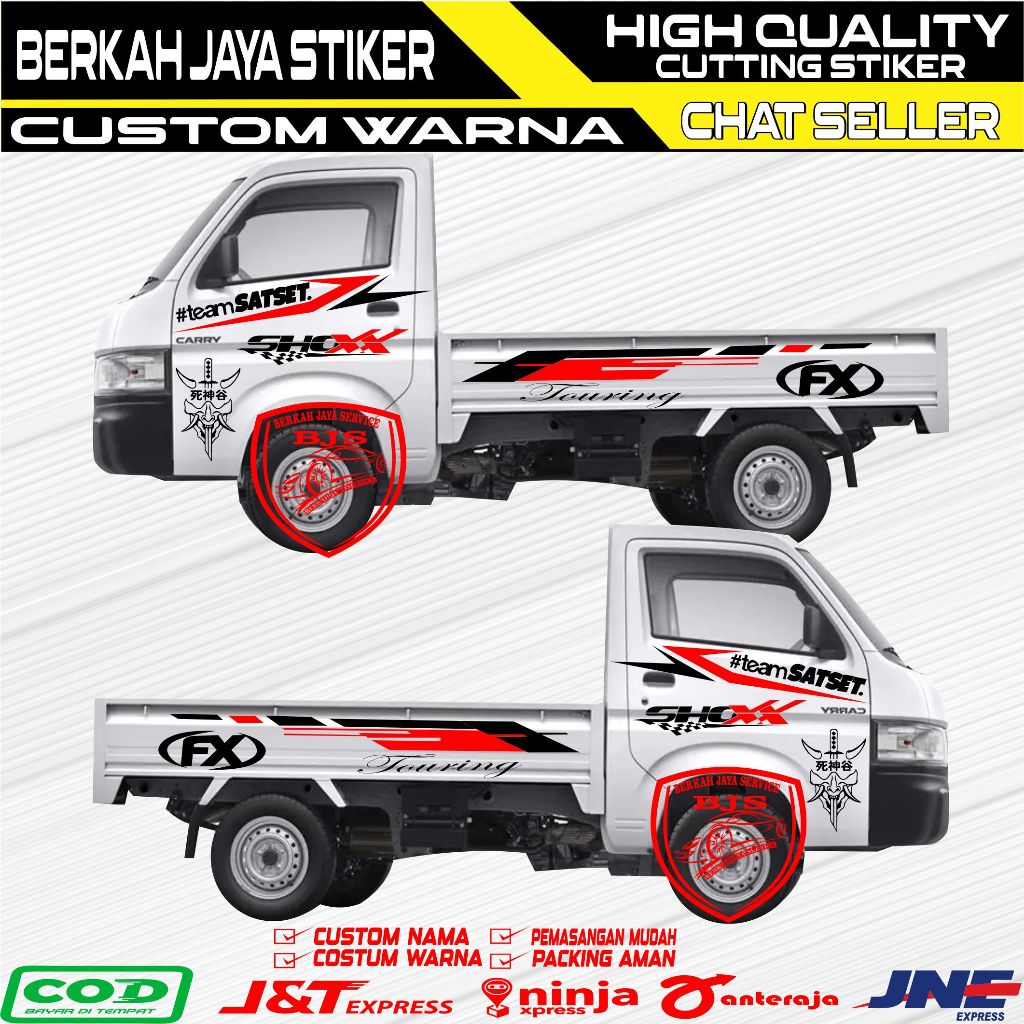 Stiker mobil pick up new carry sticker bodi mobil new carry stiker new carry stiker mobil pick up.
