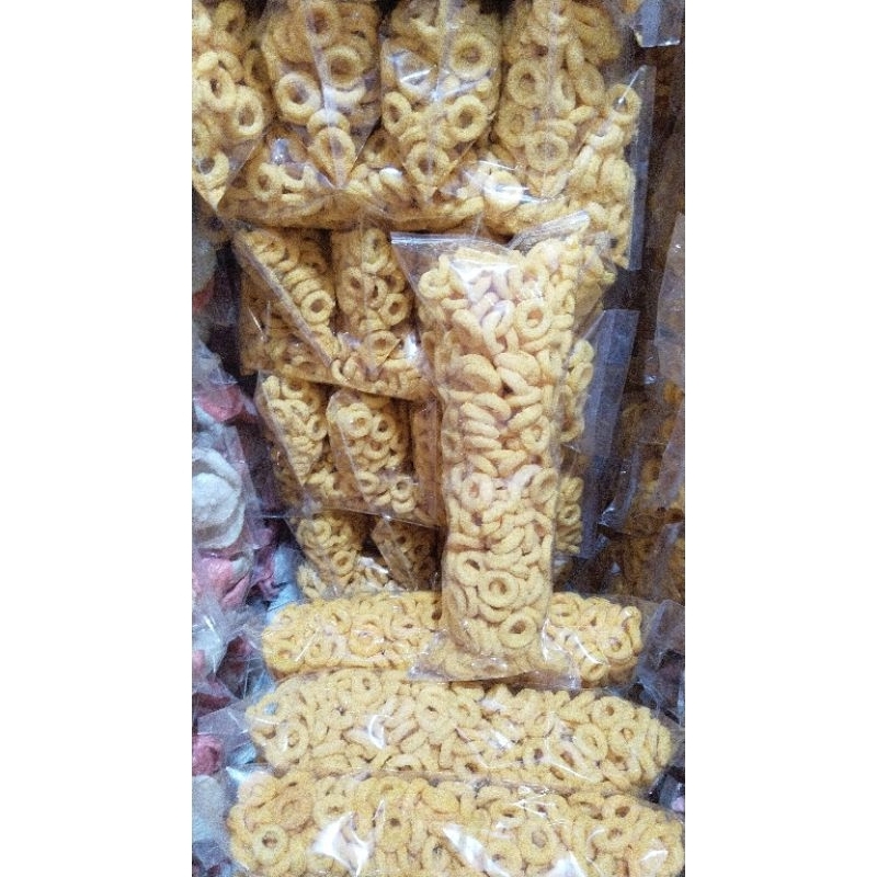 

READY SIAP KIRIM❤SNACK RING RASA KEJU