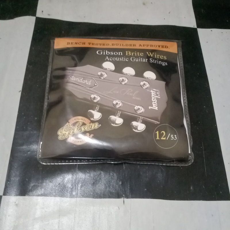 senar gitar acoustic Gibson 1set 12-53