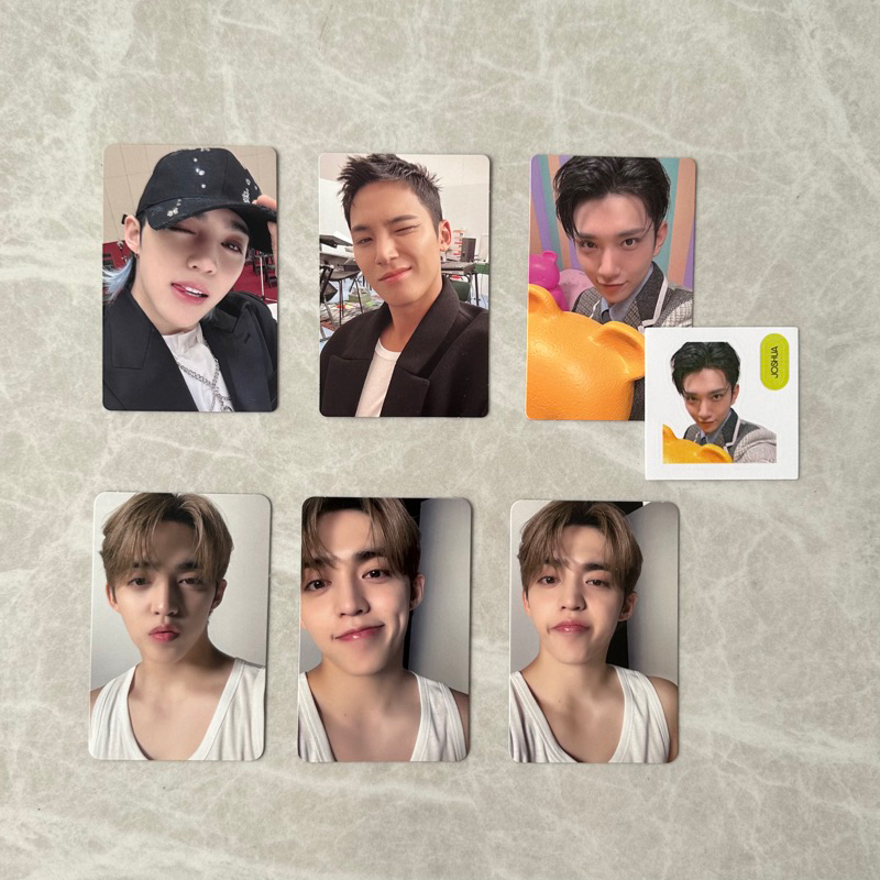 [READY] Seventeen OFFICIAL Photocard POB Yizhiyu Yzy Weverse Random Right Here Dear Ver | Scoups Min