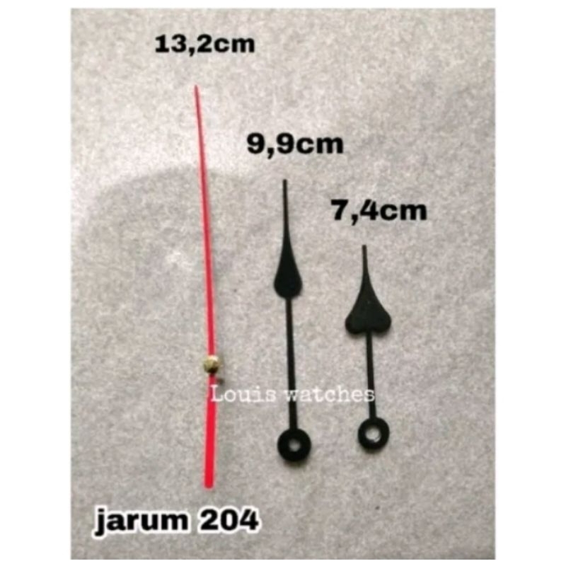 mesin jam dinding y888s jarum 204