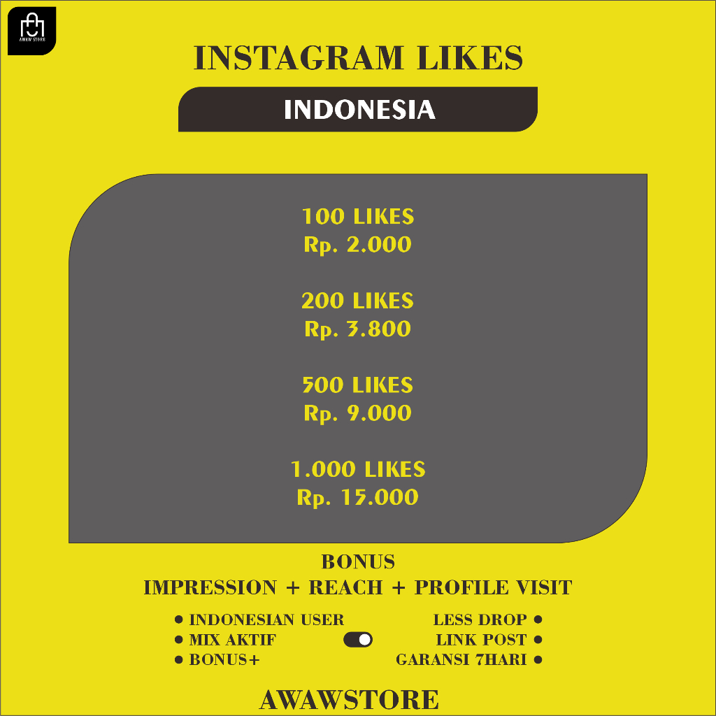 Instagram Likes Indonesia IG Like Indo