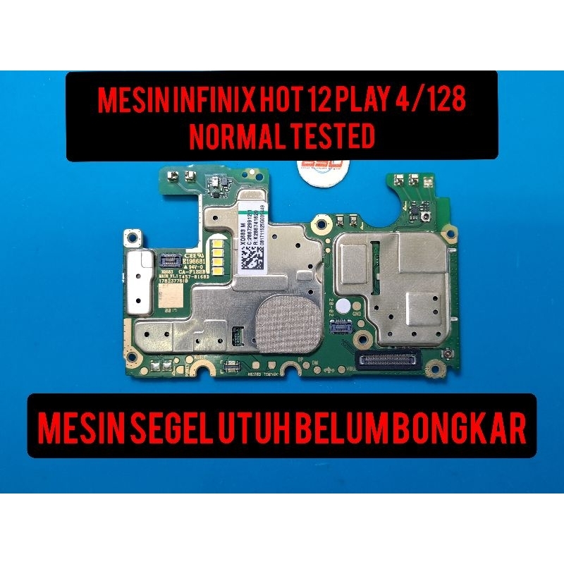 Mesin Infinix Hot 12 Play 4/128 Normal Tested