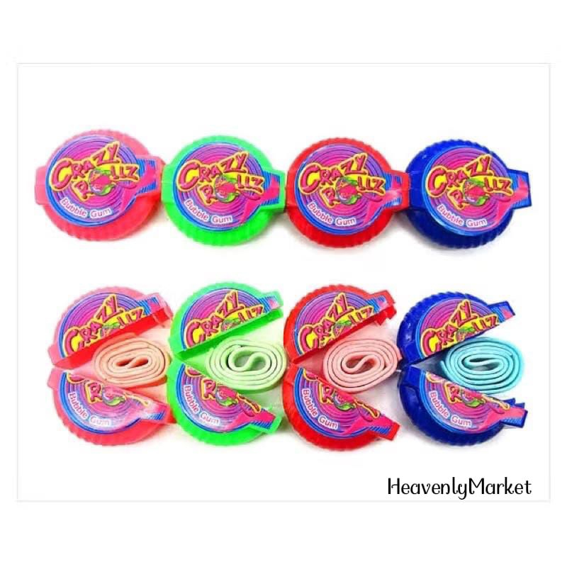 

AAA PERMEN KARET CRAZY ROLL BUBBLE GUM ISI 30