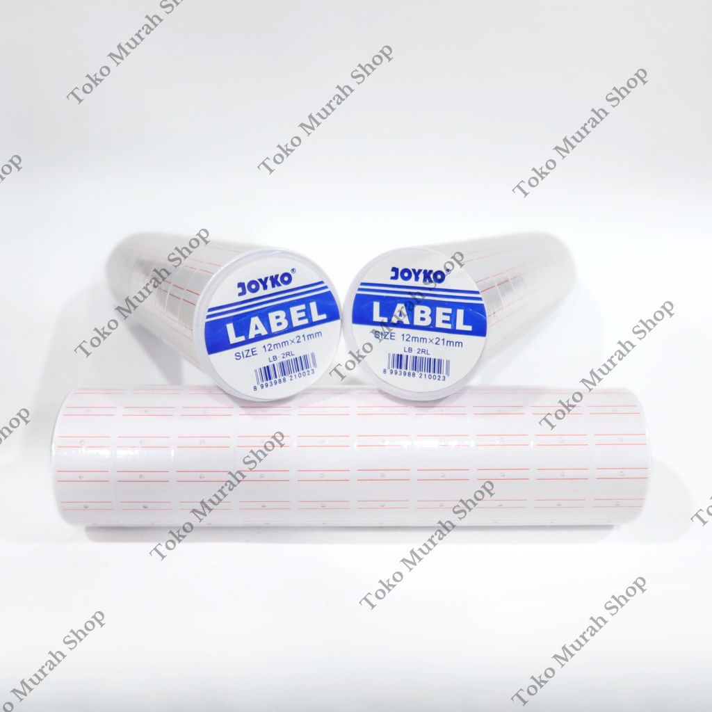 

Kertas Label Joyko MX-5500 1 Line Kertas Stiker Isi Ulang Alat Label Harga