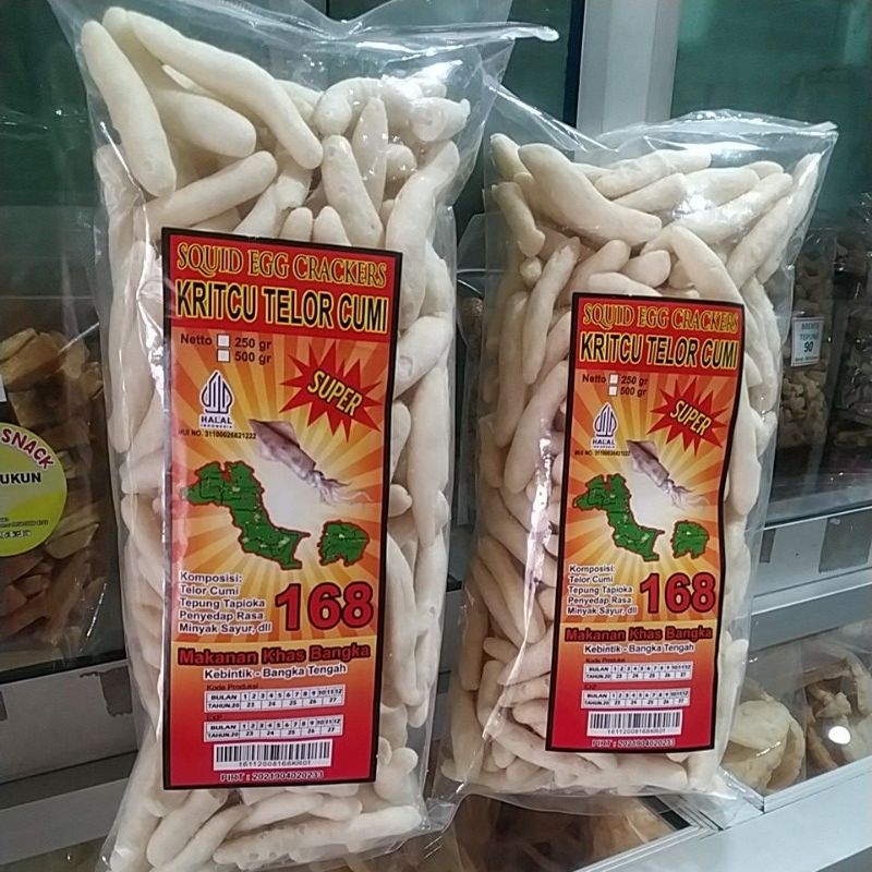 

LEK SNACK Kritcu 168 "CEMILAN BANGKA