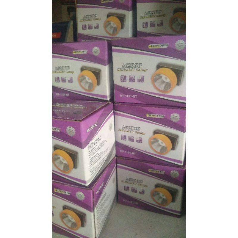 Senter kepala Baterai