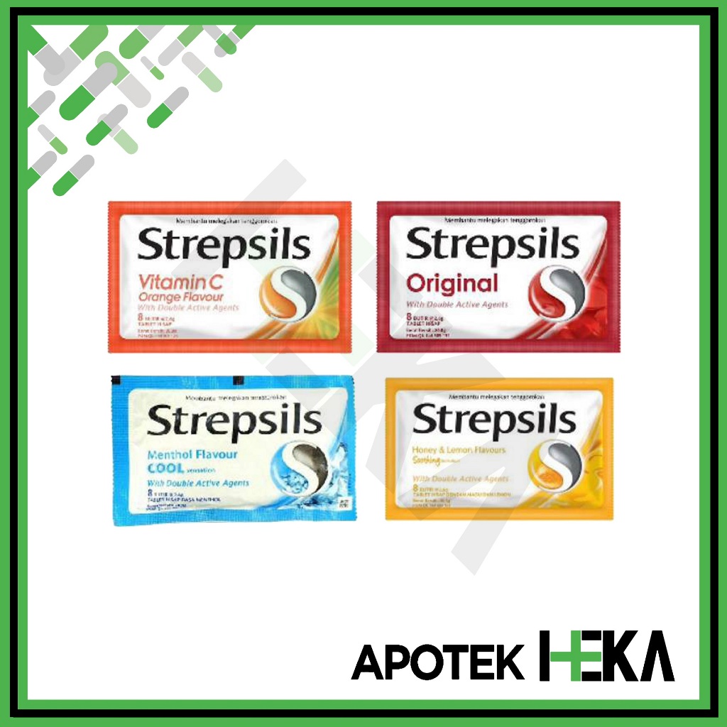 

Strepsils Permen isi 8 - Pelega Sakit Tenggorokan [Depok]