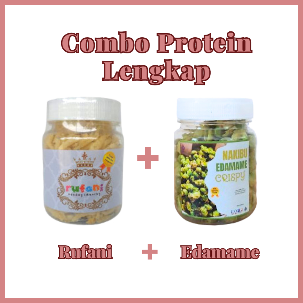 

Combo Protein Lengkap Cemilan sehat