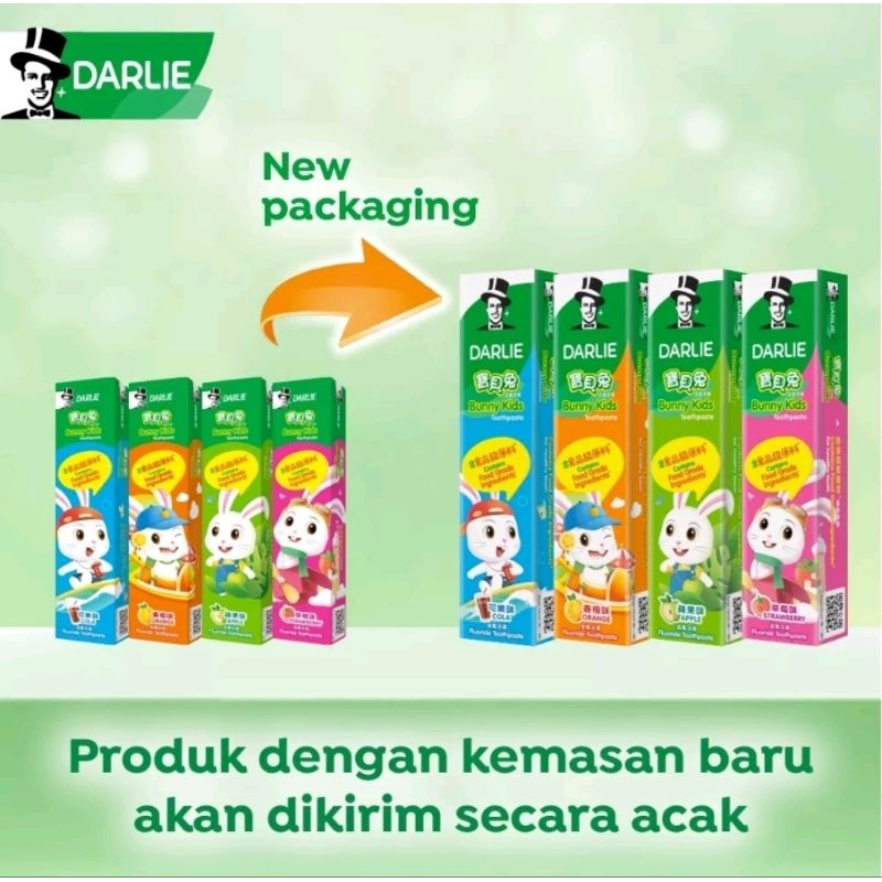 PASTA GIGI DARLIE BUNNY KIDS 40GR