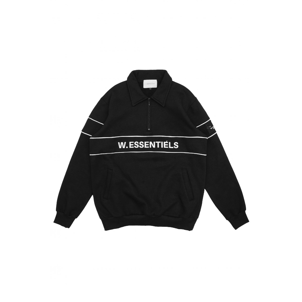 W Essentiels Helv Flandin Jacket Black - 100% ORIGINAL RESMI