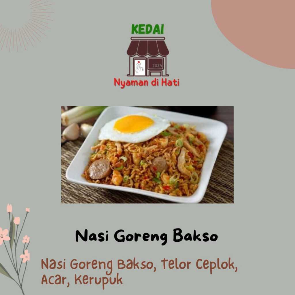 

Bisa Dadakan Nasi Goreng Bakso Halal