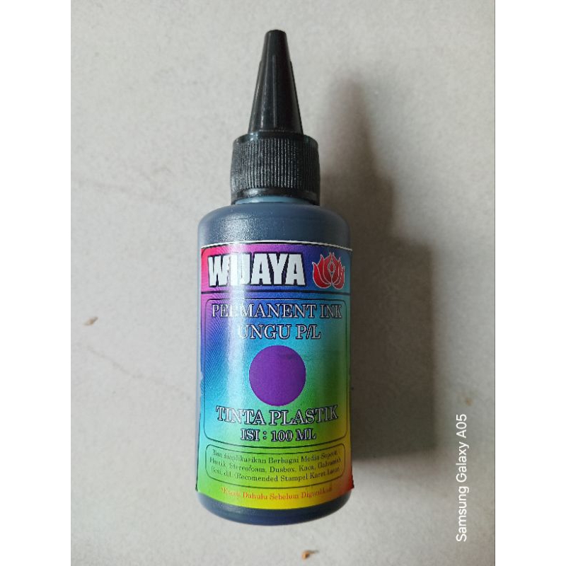 

Tinta stempel/tinta plastik UNGGU P/L100ML