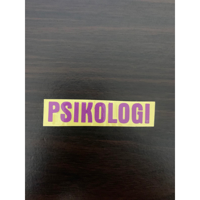 

sticker cutting psikologi stiker jurusan psychology mahasiswa kuliah tanpa background biru ungu hitam