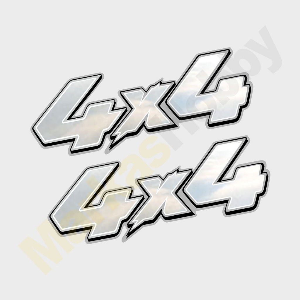 Sticker Fortuner 4x4 Hilux