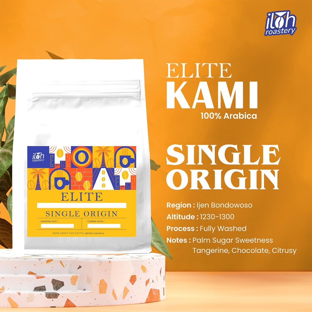 

Kopi Arabica, Elite Kami, Ijen Bondowoso 150Gr