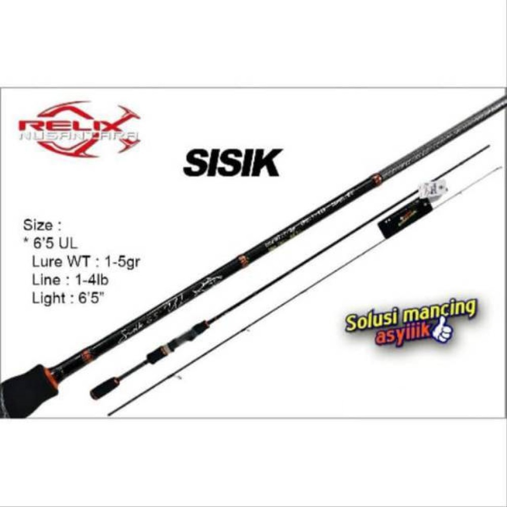 Joran Spinning UL Sisik 652 Relix Nusantara