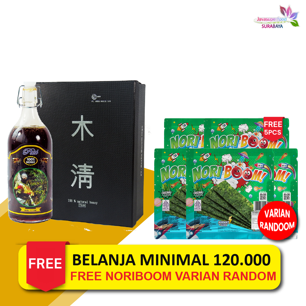 

Madu Hutan / Forest Honey 1.1 Liter (Botol + Box)