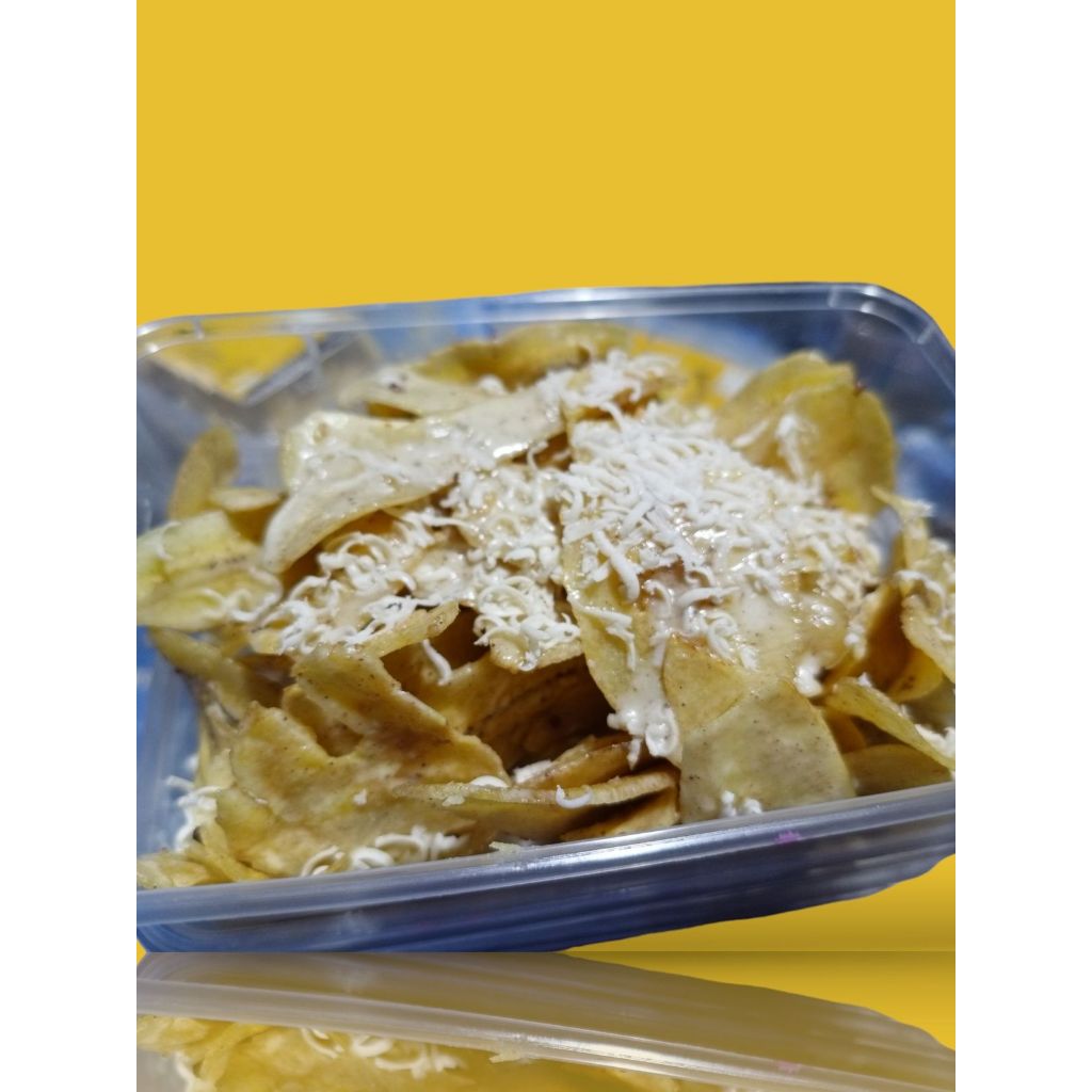 

Snack kripik omah pisang twiinwal 750ml berat 250gr