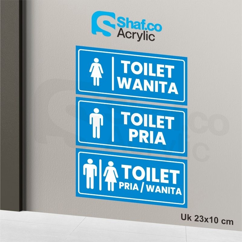 

STICKER TOILET // TOILET PRIA // TOILET WANITA // TOILET PRIA/WANITA // STIKER // RAMBU-RAMBU //