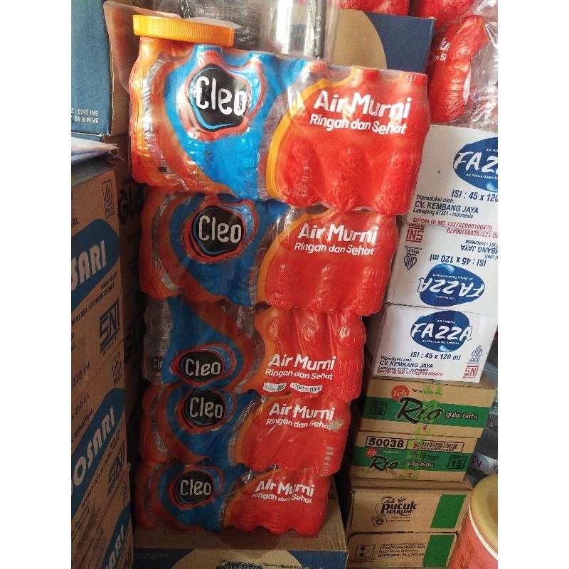 

❤Ahyaa Shop❤Minuman Cleo botol kecil Fazza Teh Rio Indosari Global