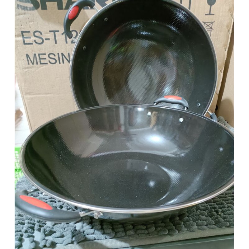 ( INSTANT ) KUALI HITAM dan KUALI GAGANG STAINLESS STEEL