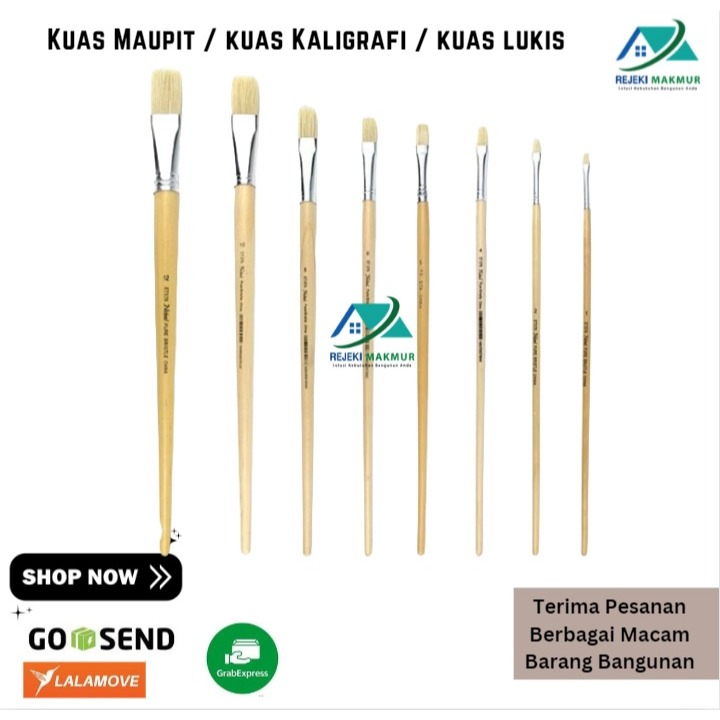 Kuas Maupit / kuas Kaligrafi / kuas lukis