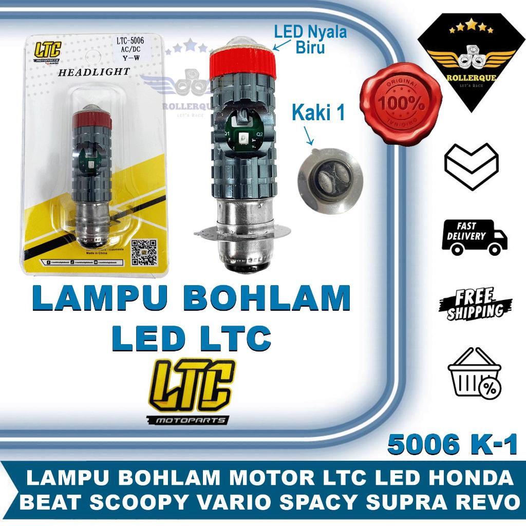 Bohlam Lampu Depan LED Motor Honda Vario Beat Scoopy Spacy Supra Revo Blade Karisma Grand Legenda Gl