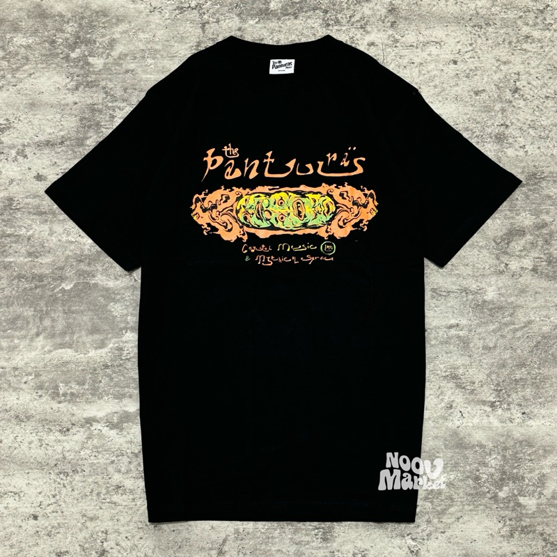 noov music merch The Panturas - Klenik Tshirt - Black | Original Merchandise Kaos Pria